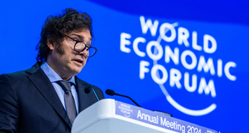 Mensaje de Javier Milei a los colectivistas en Davos: Ustedes son el problema