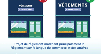 El zar de la lengua francesa aboga por endurecer la legislación sobre señalización comercial en Quebec